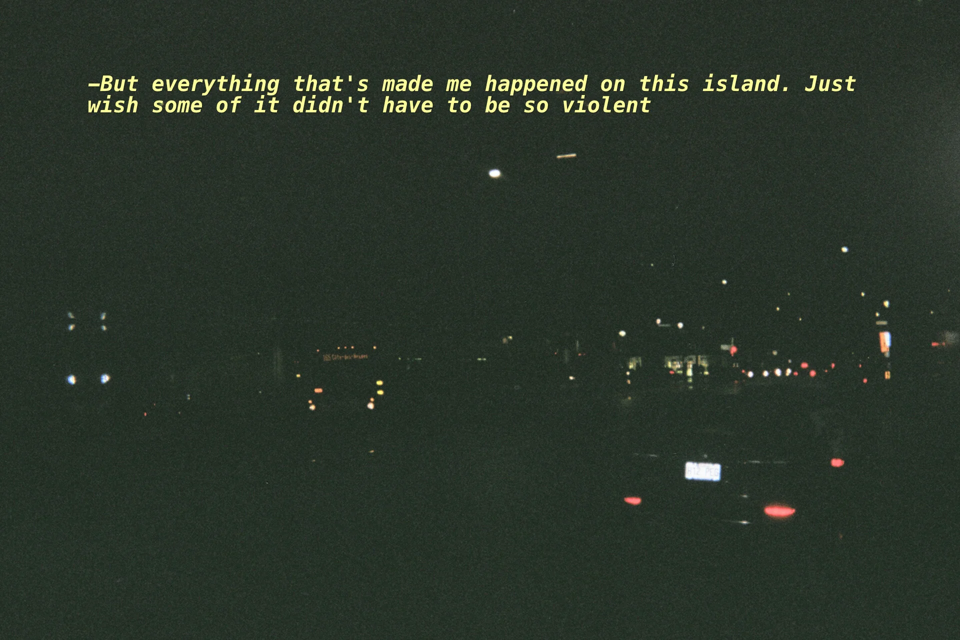 dark. Appears in honey & lime literary magazine: issue II, online and in print.