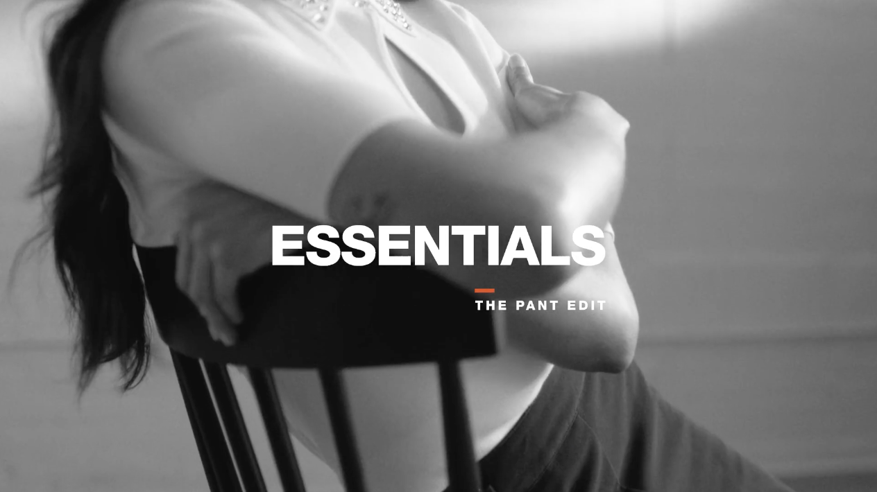 Essentials: The Pant Edit