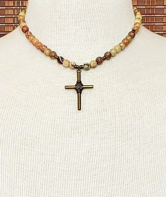 Men's Soapstone Surfer Necklace