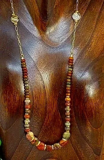 Picasso Jasper Necklace