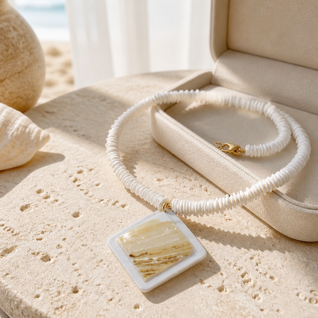 Shell Mother of Pearl Necklace