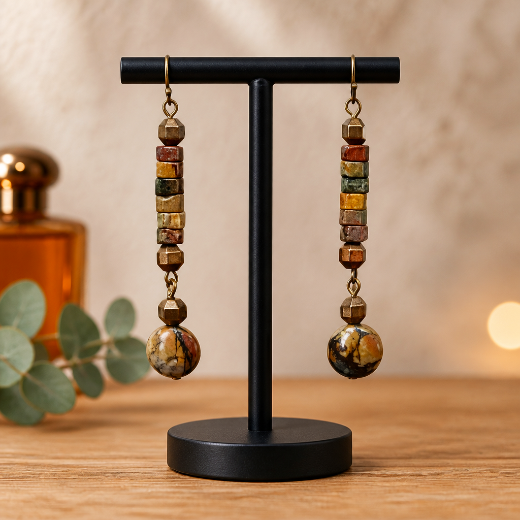 Red Creek Jasper Earrings