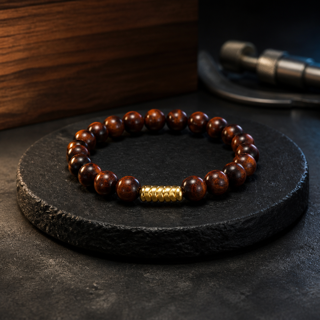 Red Tiger Eye Elegance Bracelet