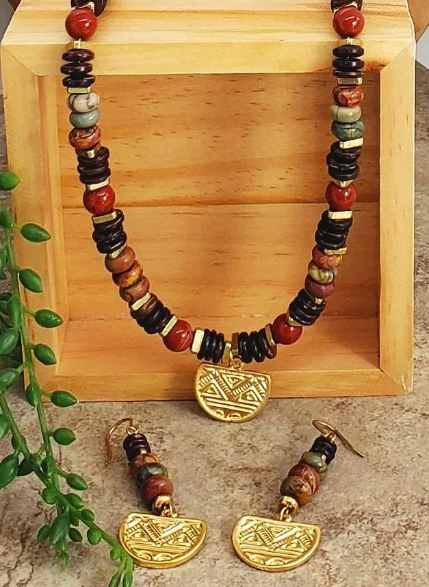 Red Creek Jasper Necklace
