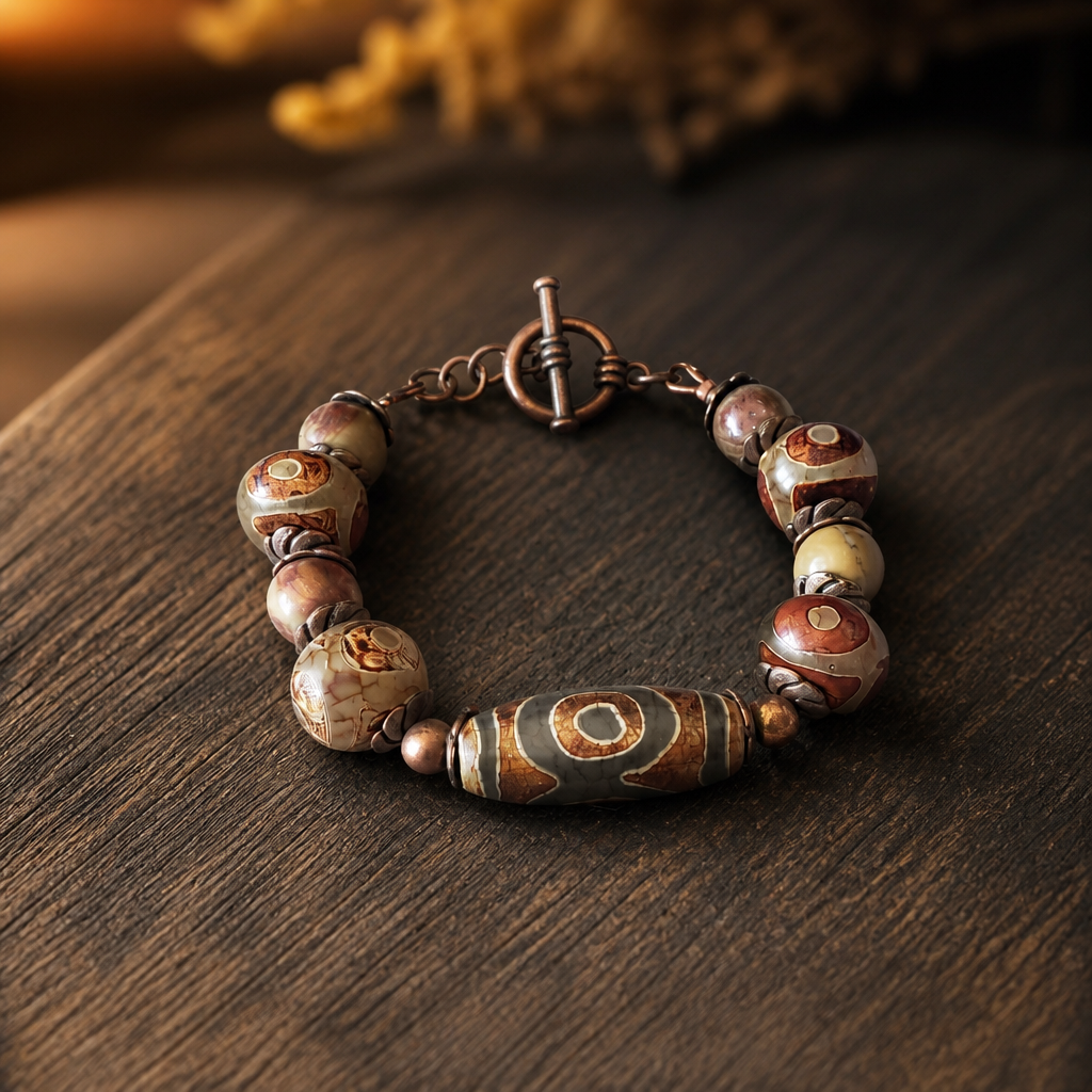 Tibetan Agate Bracelet