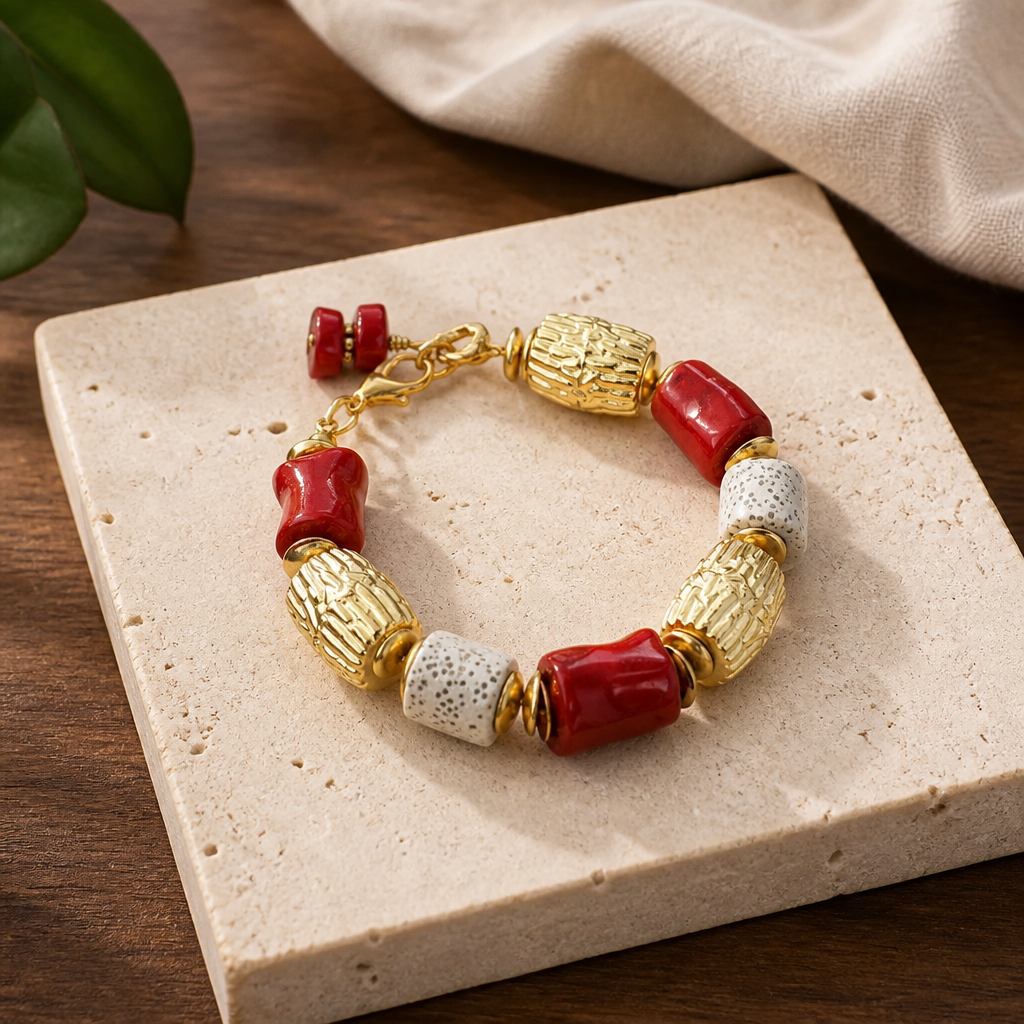 Red Coral Bracelet