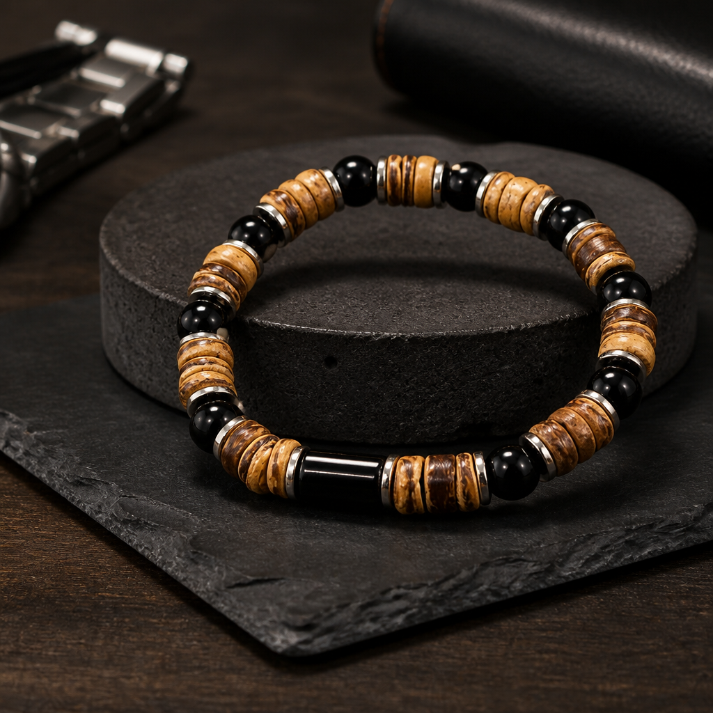 Men's Coconut Shell Bracelet