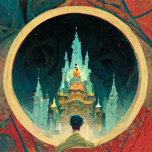 Disney Castle in Dr. Strange's Multiverse of Madness