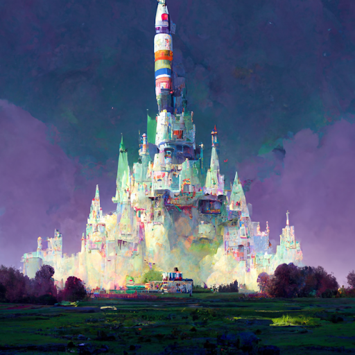 Buzz Lightyear's Disney Castle