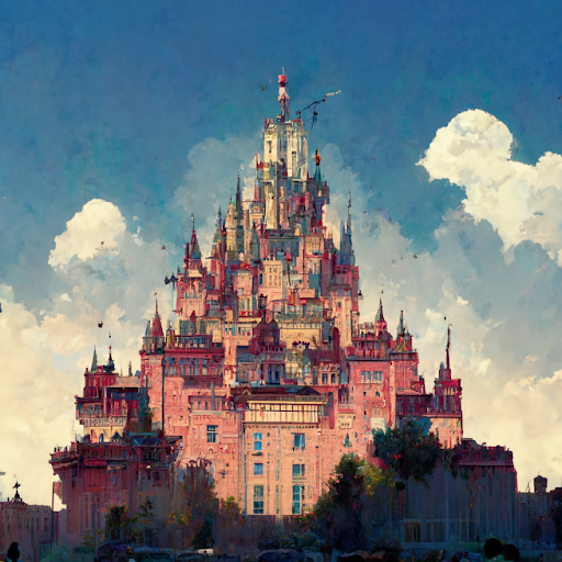 Spiderman's Disney Castle