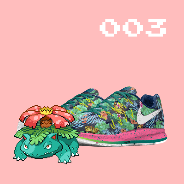 003 / Venusaur / Nike Air Zoom Pegasus 33 iD