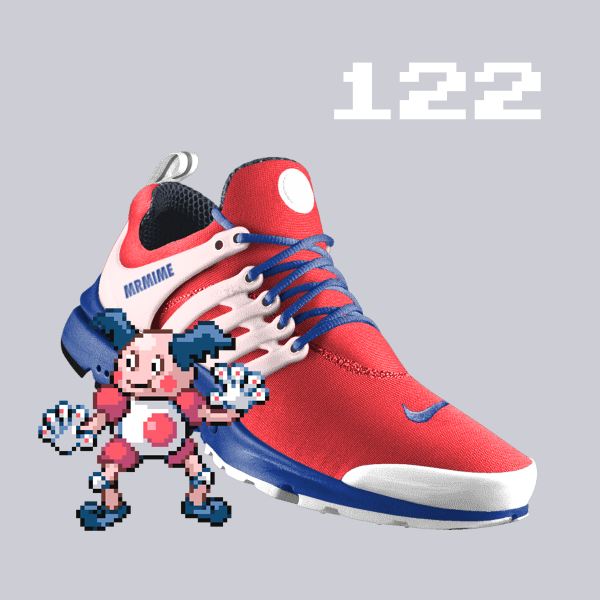 122 / Mr. Mime / Nike Air Presto iD