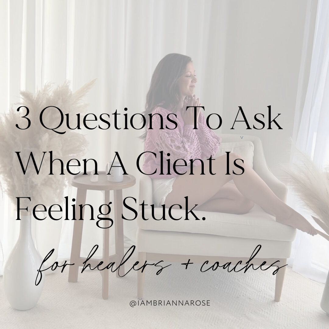 Try out these 3 Questions and watch your clients transform before your eyes 🙏​​​​​​​​​
.
.
.
.
.
#LightLeader
#ManifestationBabe
#BodyBasedCoaching
#SomaticCoaching
#somaticexperiencing
#VisionPlanning
#visionBoard
#SpiritualBossBabe
#intuitivecoach