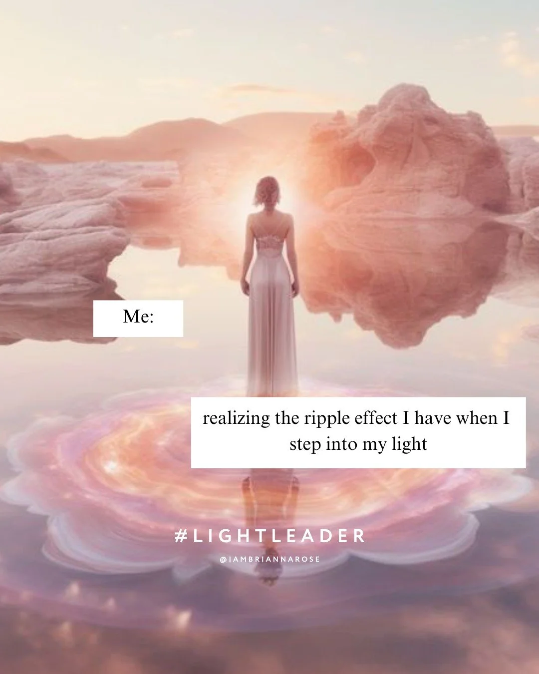 week ✨

Part of being a Light Leader
Is having a dual mission
A foot in both worlds; 3D and 5D

We incarnating here to use our gifts to truly change the world.

That ^ is our divine assignment.

When you dim your light.
When you forget who you are.
W