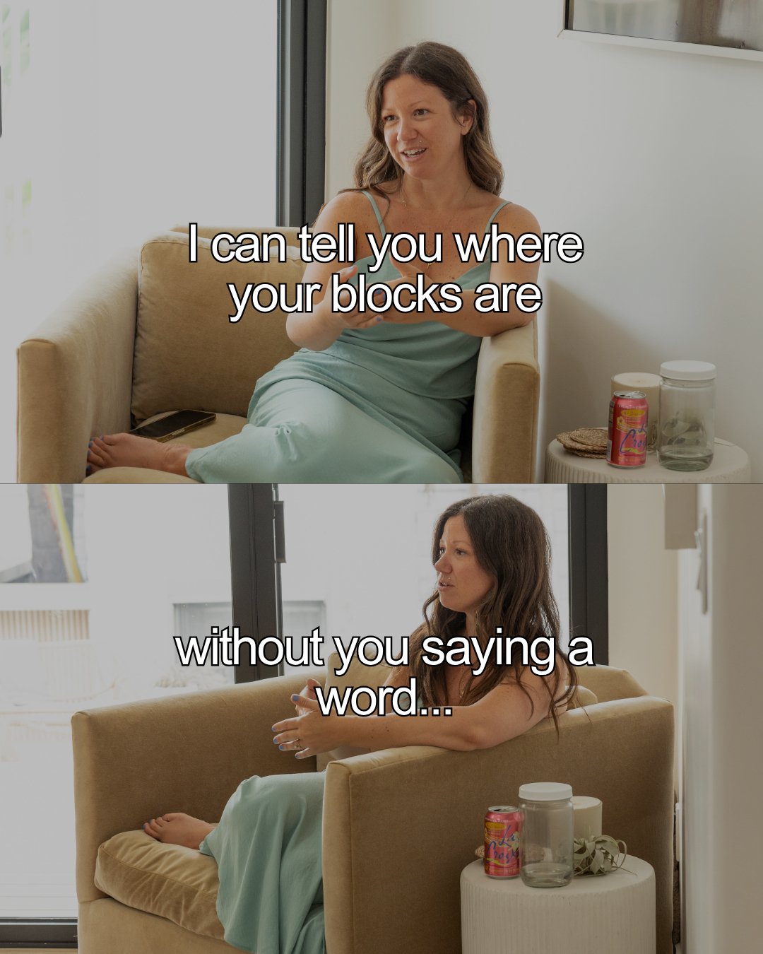 Comment BODY to learn more 👇

I can look at someone for a few minutes&hellip;
and see what&rsquo;s actually blocking them.

Not the surface thing.
The *real* thing.

Where their energy is stuck
Why their work isn&rsquo;t landing
What needs to shift 