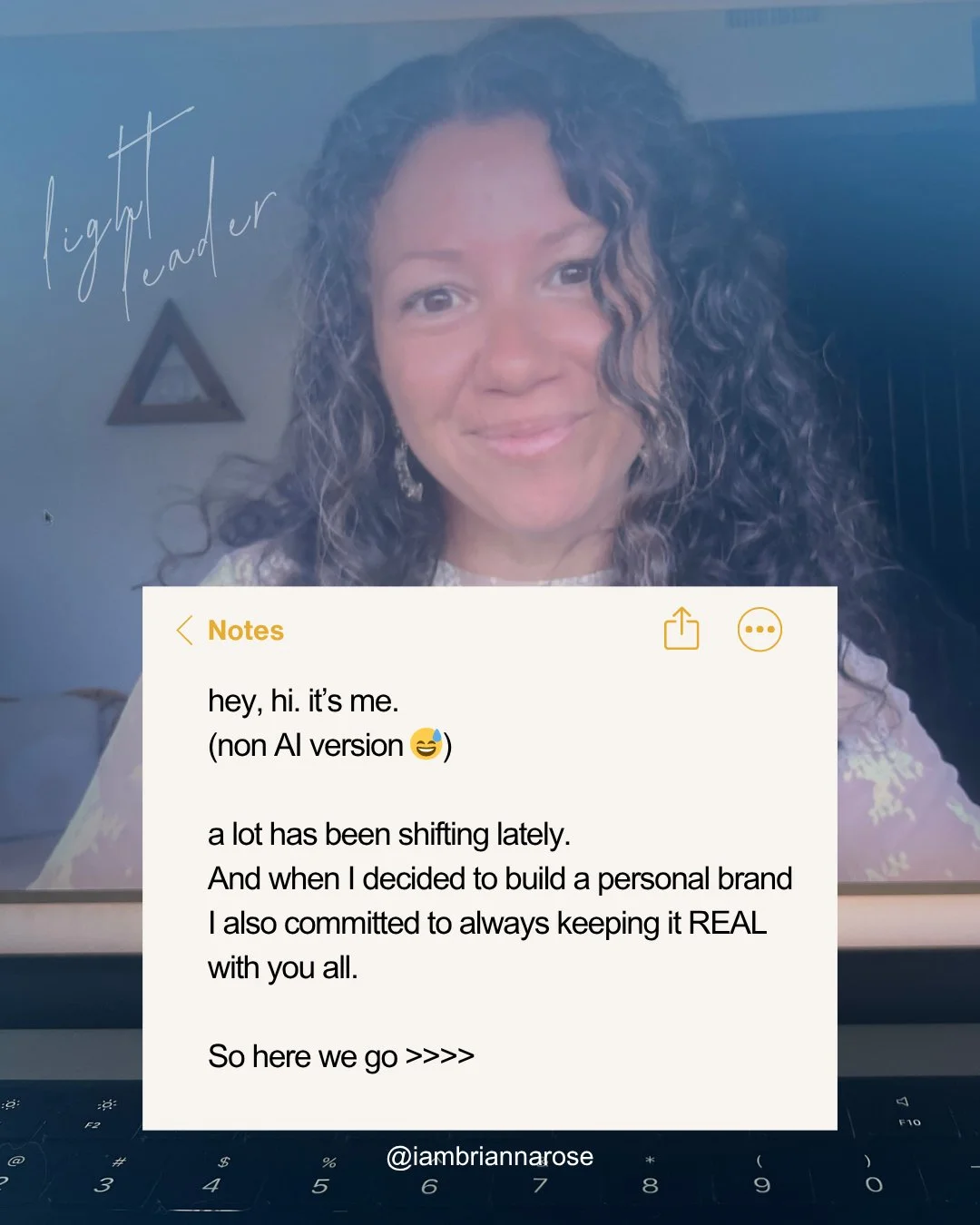 a very human moment from me to you :)
(without the use of AI)

would love to hear what landed
AND
if you feel the shift too!

.
.
.
.
. #somaticleadership
#somaticcoaching
#nervoussystemhealing
#somatictherapy
#somatichealing