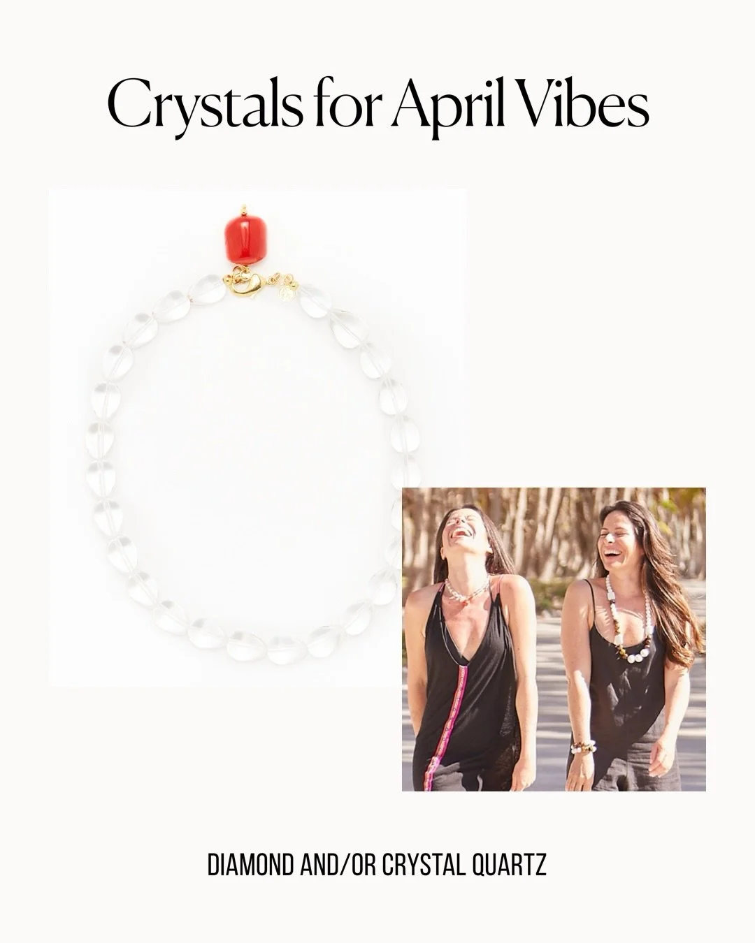 April is the month of clarity, alignment, and fresh starts&mdash;our crystals are here to help you harness it. Tap to shop 💎✨

💎🤍 Made with care, handcrafted with love!
💎🤍 Shop our website (link in bio)