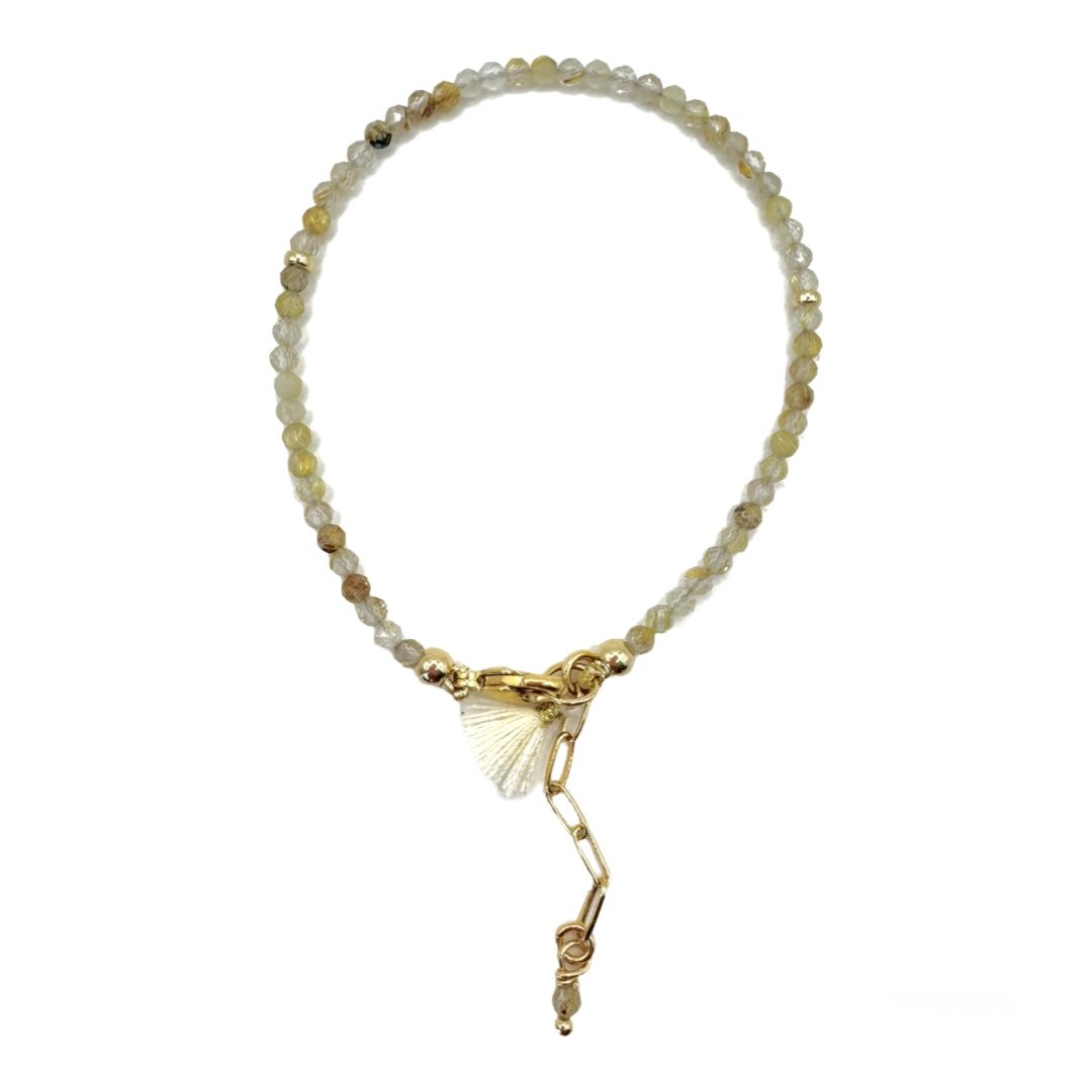 Sunlit Quartz Bracelet
