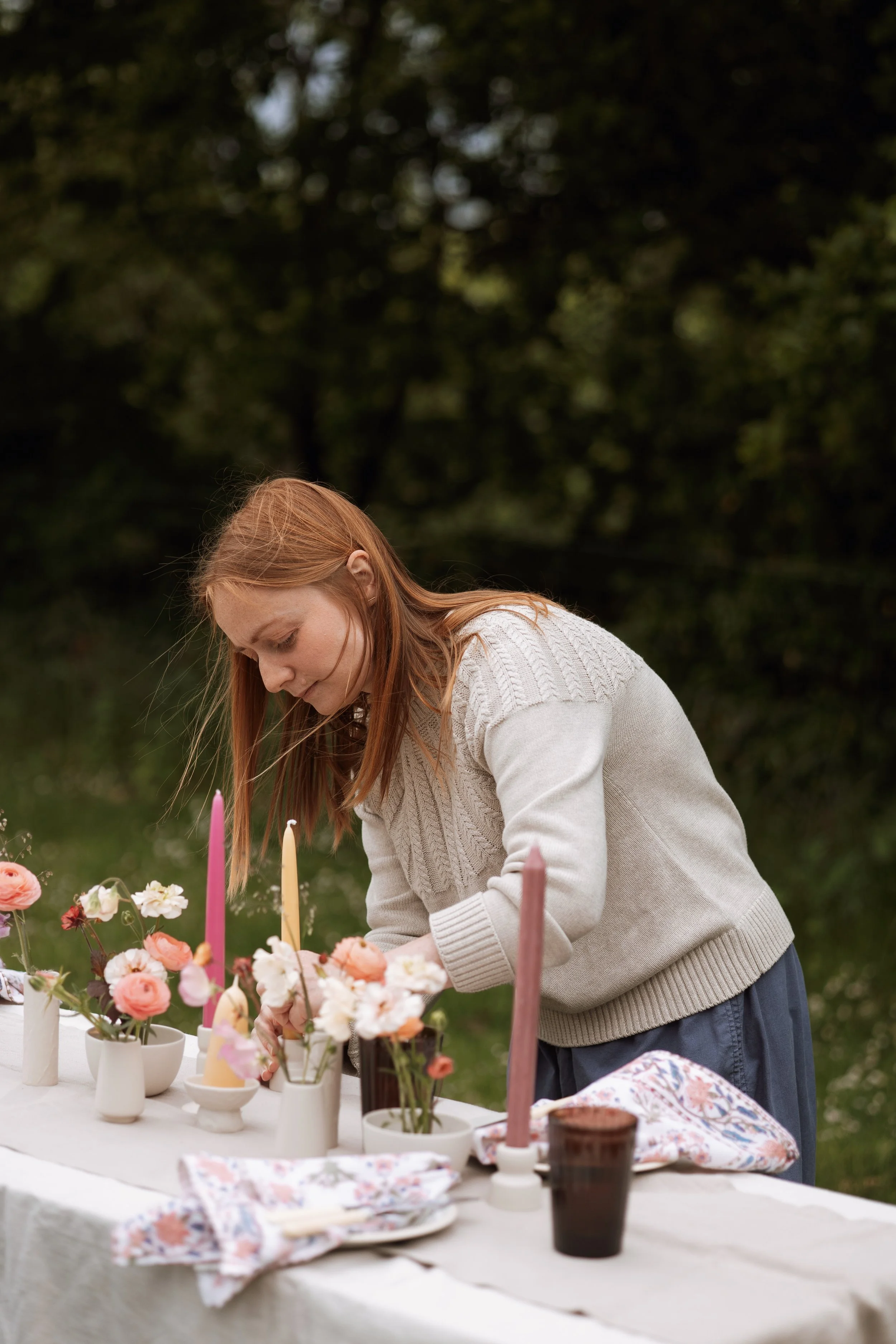 Private flower arranging workshop in Northumberland and the Scottish Borders
