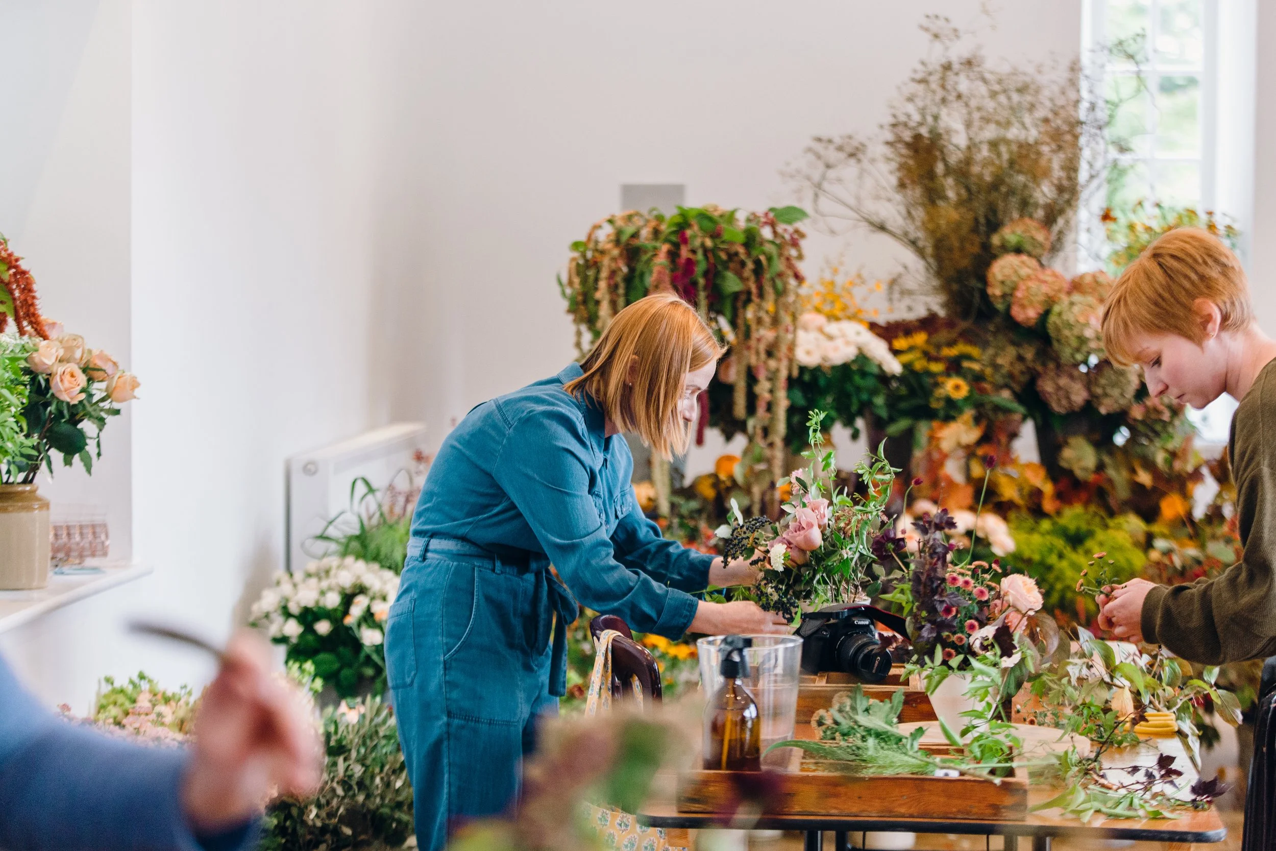 Flower workshop in Northumberland and Scottish Borders