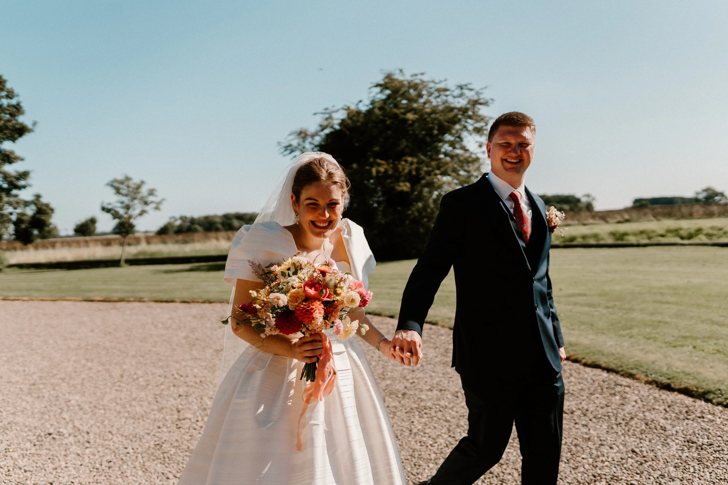 Wedding flowers in Northumberland.