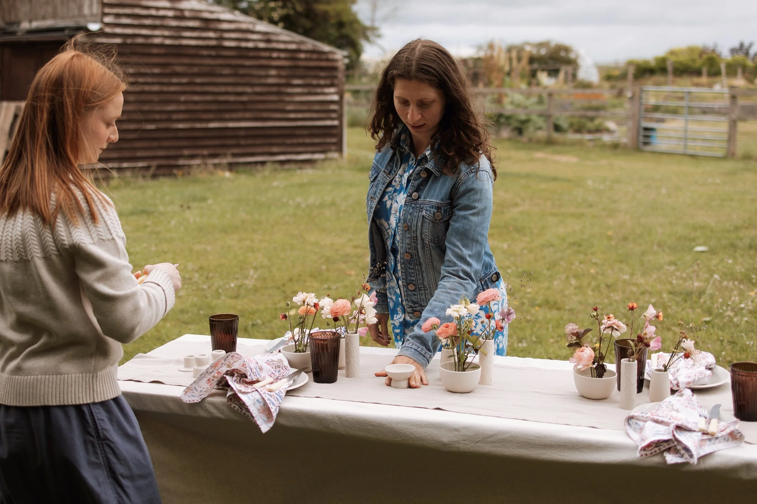 Private flower arranging workshop in Northumberland and the Scottish Borders