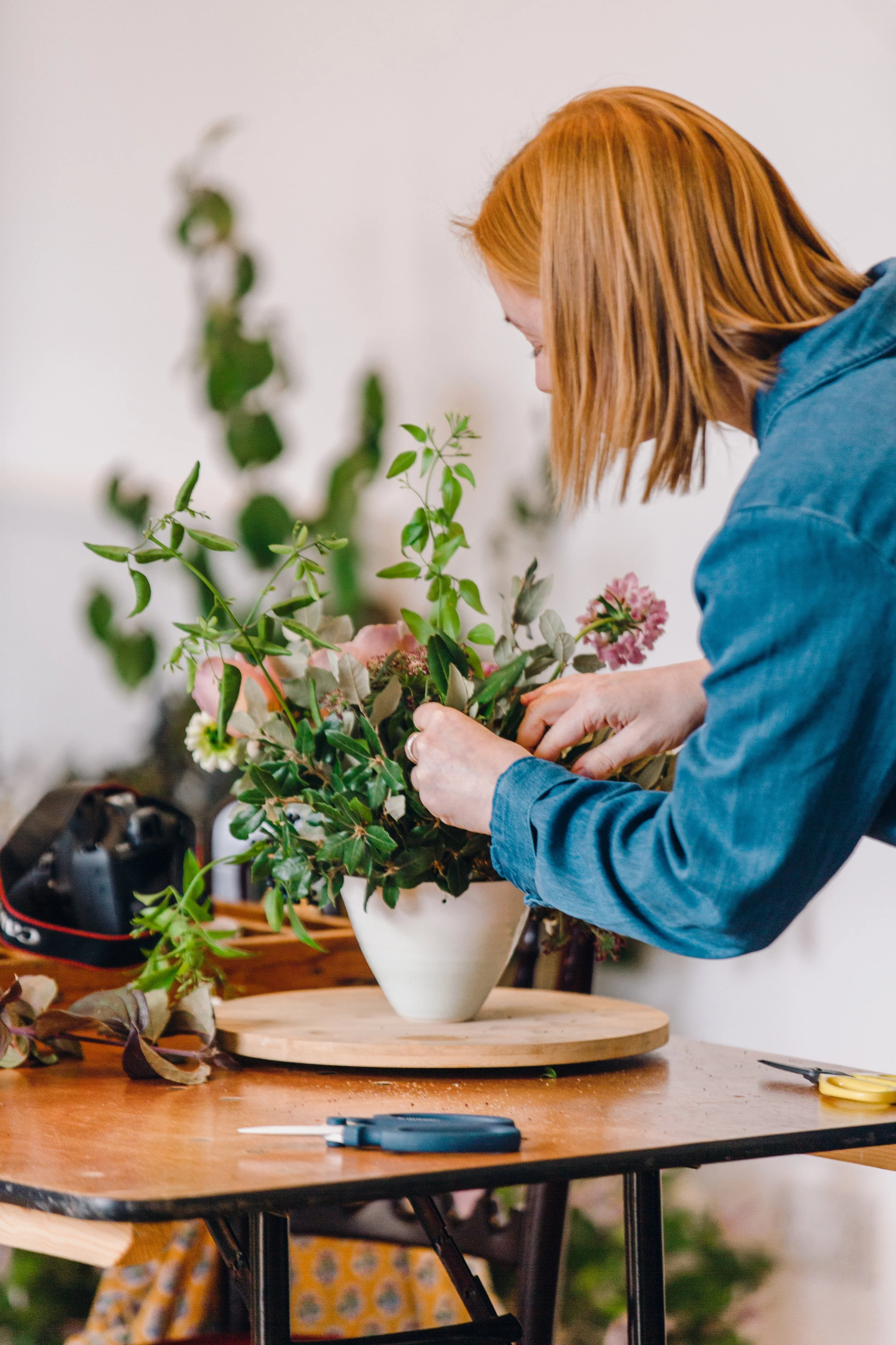 Flower workshop in Northumberland and Scottish Borders