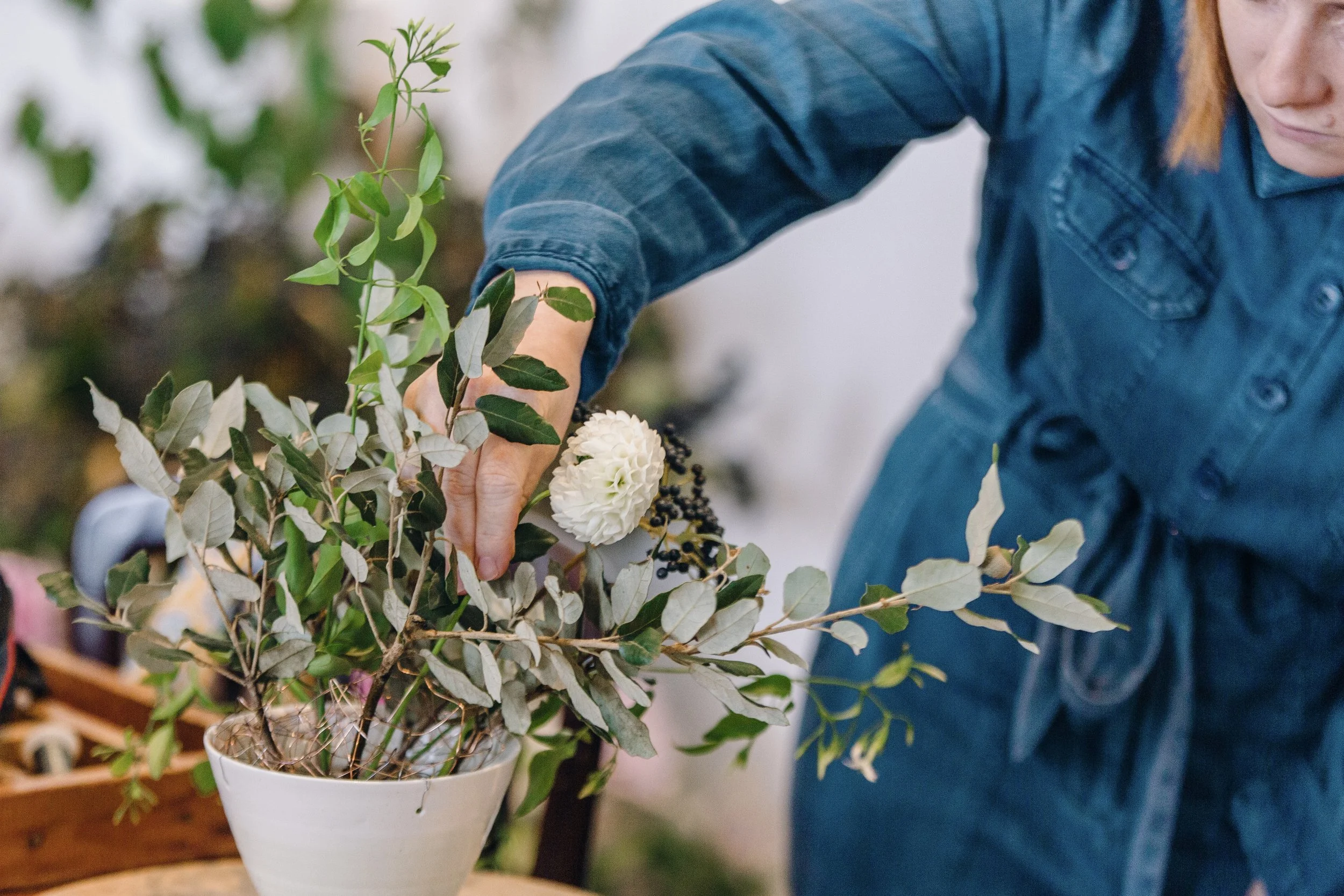 Flower workshop in Northumberland and Scottish Borders