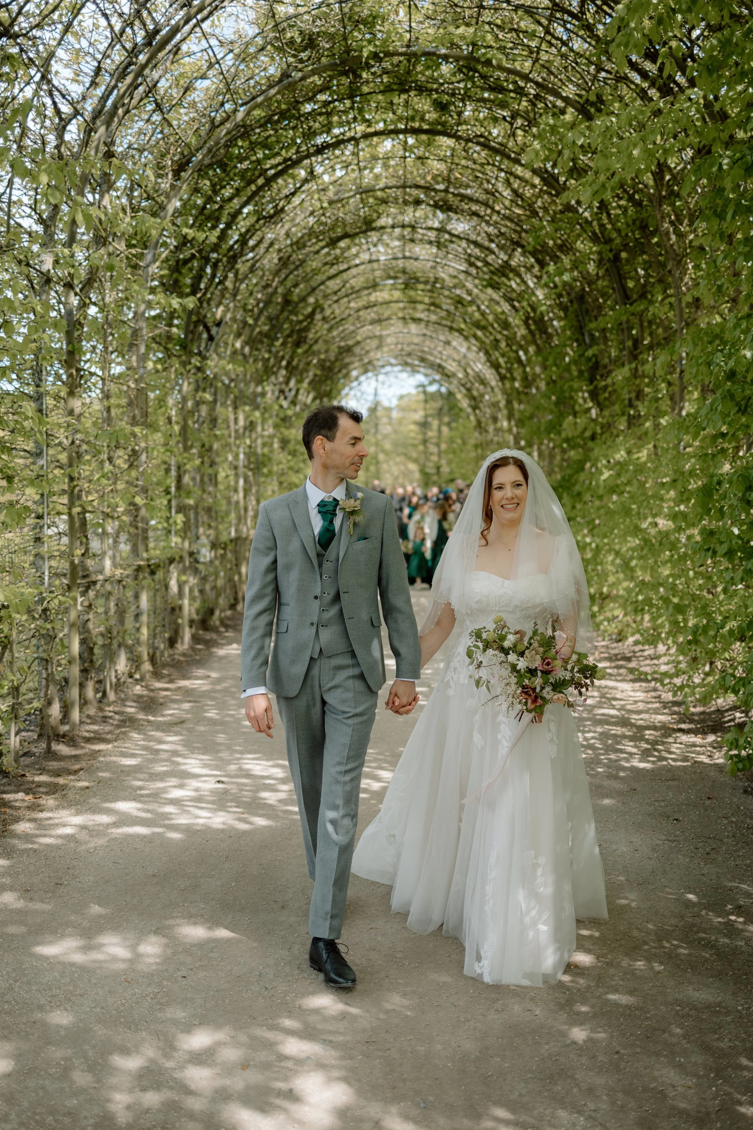 Alnwick Garden wedding 