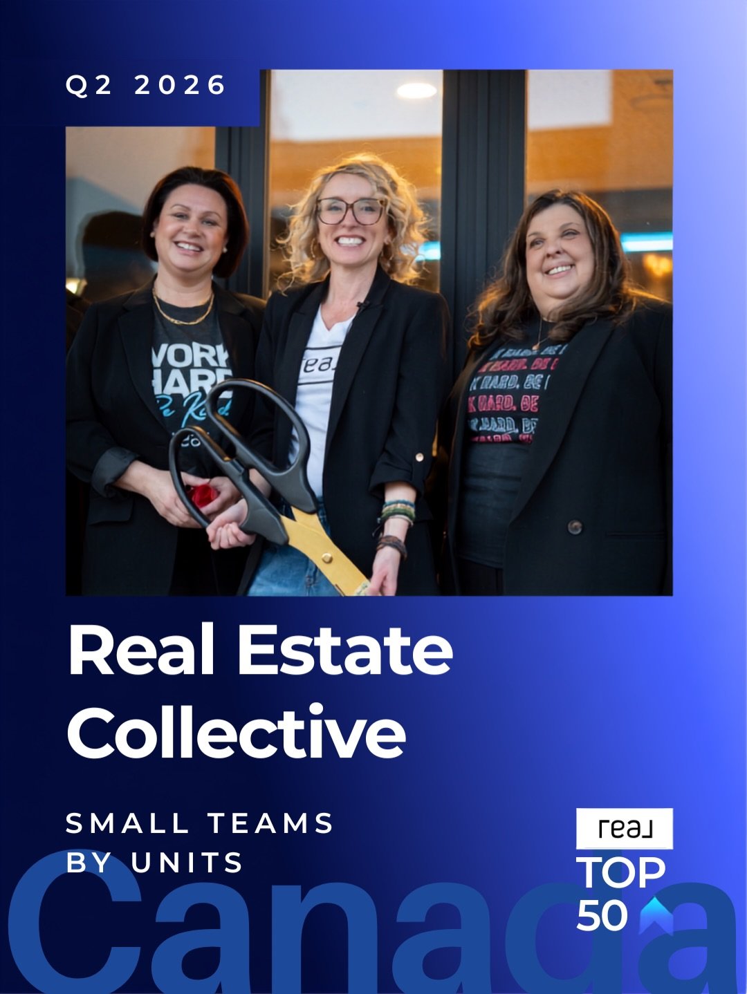 We&rsquo;re honoured to be recognized as a TOP 50 Small Team by Units with REAL Broker for Q2 2026! 🎉

Every home bought or sold represents a family we&rsquo;ve had the privilege of helping, and we&rsquo;re incredibly grateful for the trust our clie
