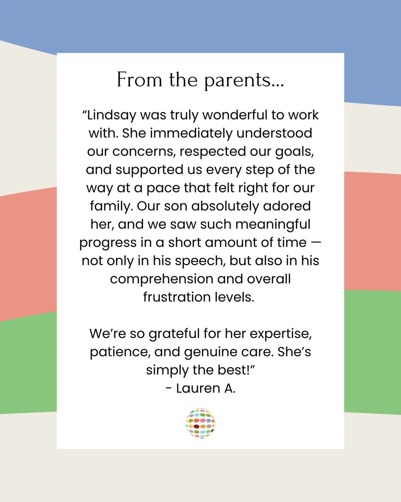 A short &amp; sweet course of speech therapy for an adorable little boy! 

#speechtherapy #earlyintervention #toddler #parenttestimonial #privatepractice