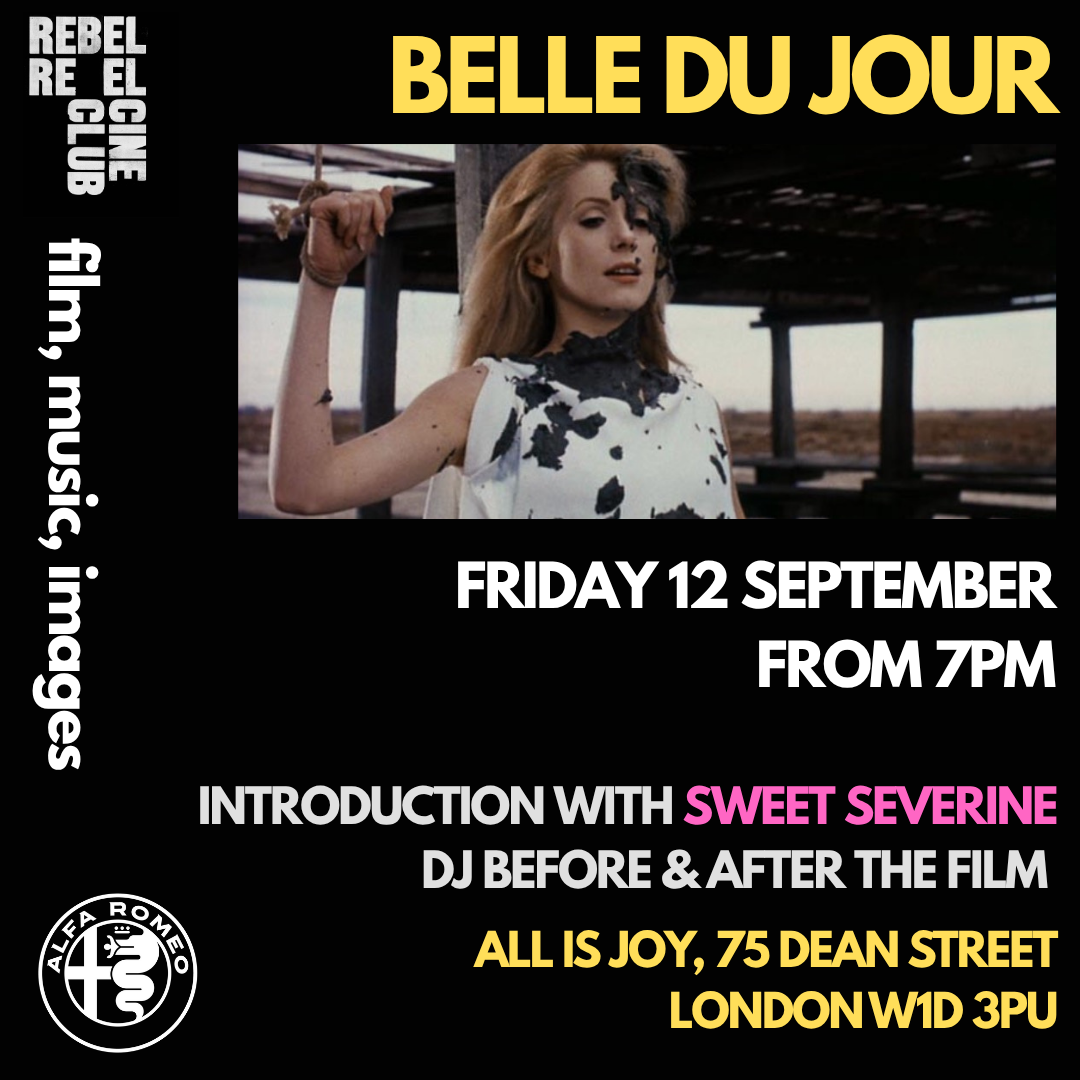 BELLE DU JOUR - Friday 12th September from 7pm - All is Joy, 75 Dean Street, Soho