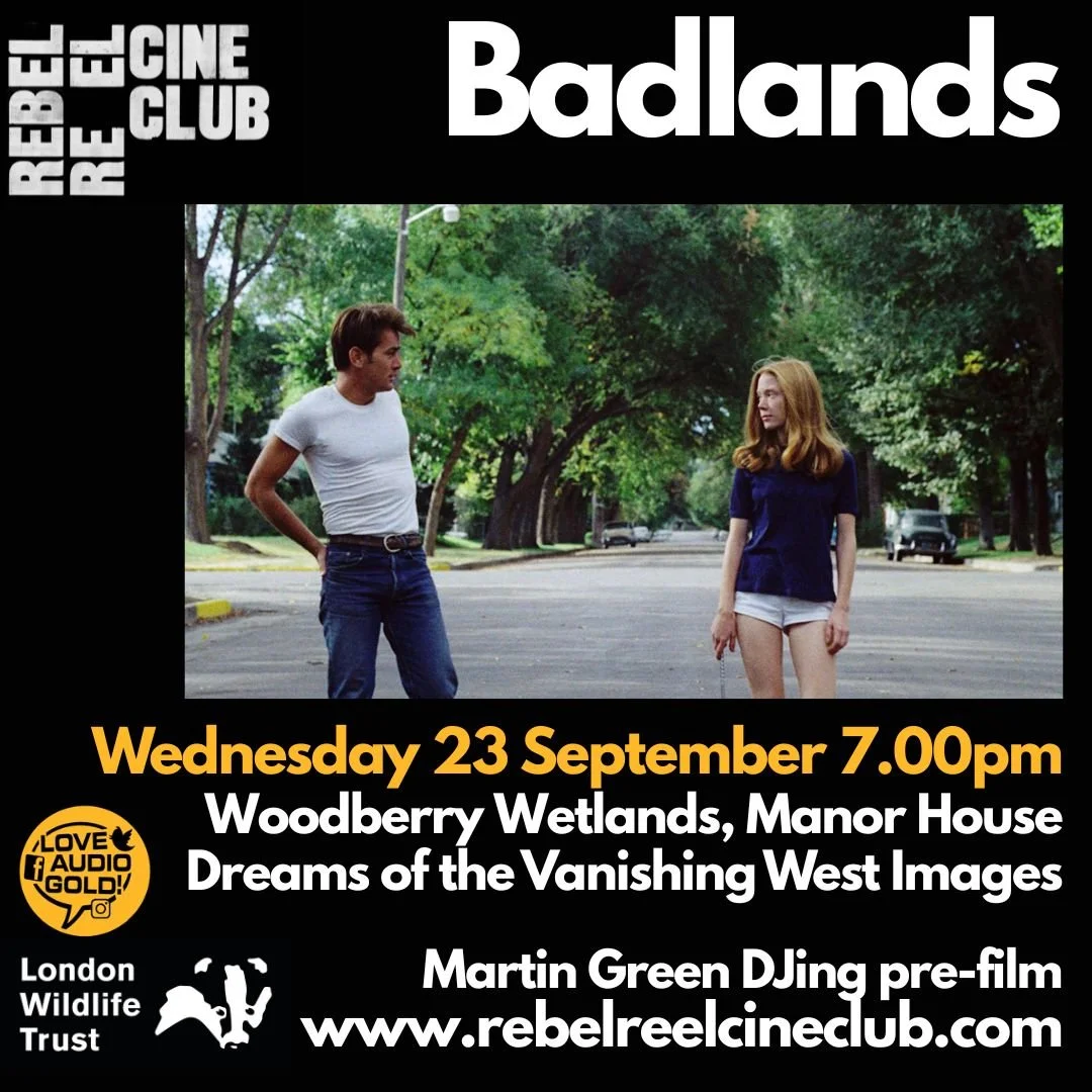 Badlands  - Wednesday 23 September - Coal House Cafe, Woodberry Wetlands, Nr Manor House, London N16