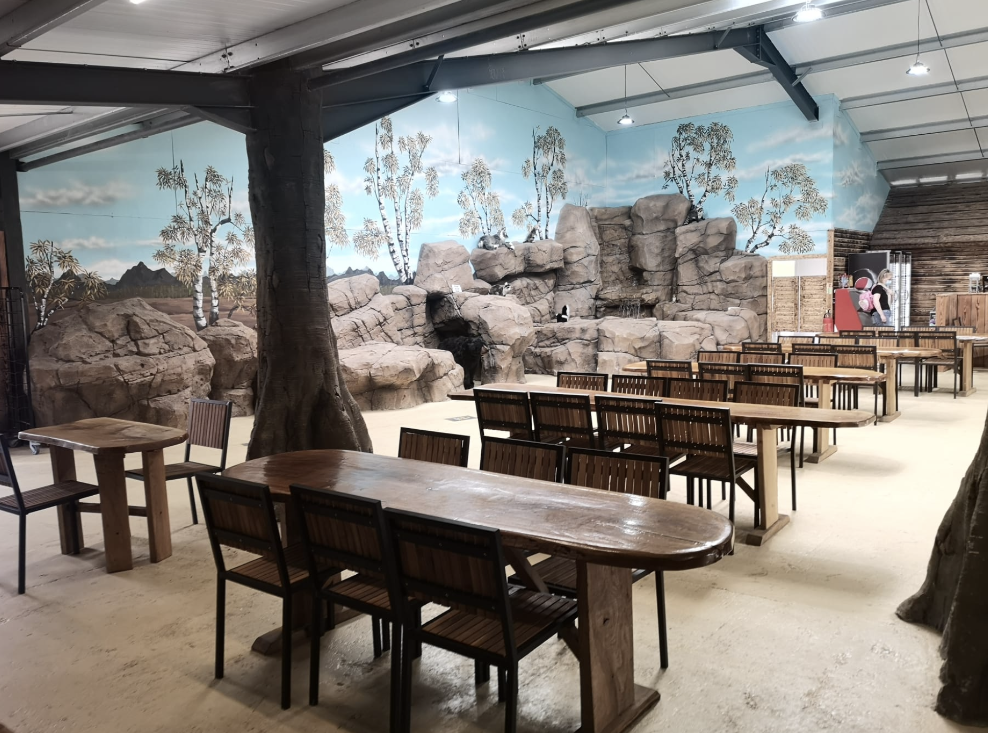 Bear Falls Cafe Northumberland Zoo