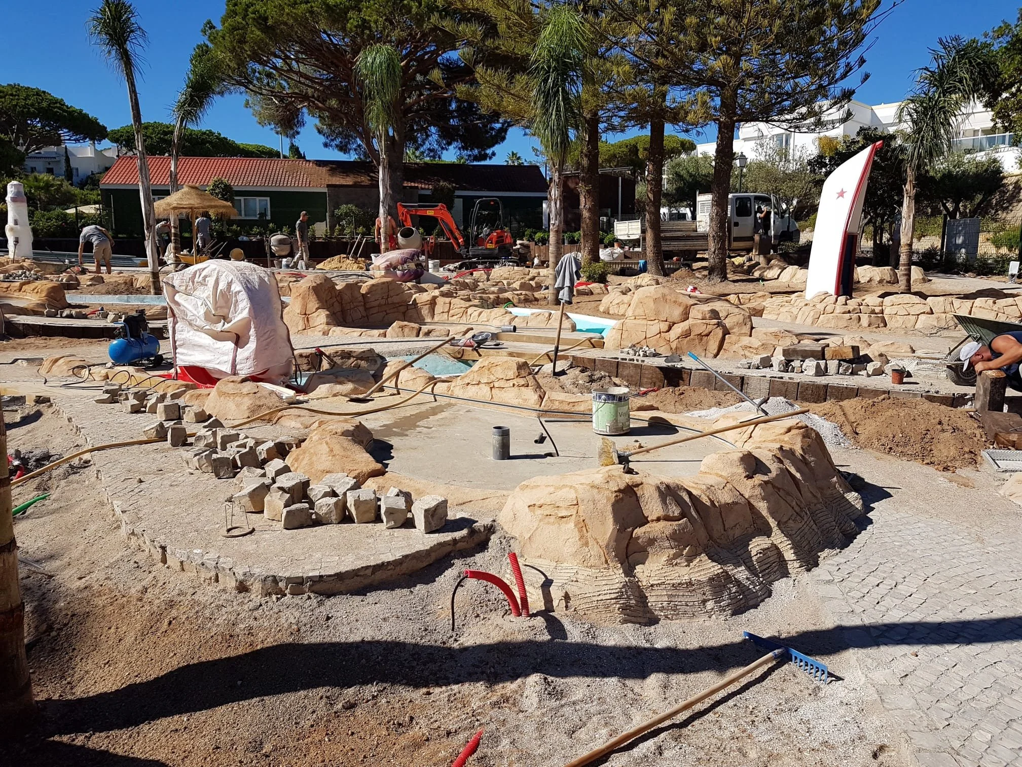 adventure golf course construction Portugal