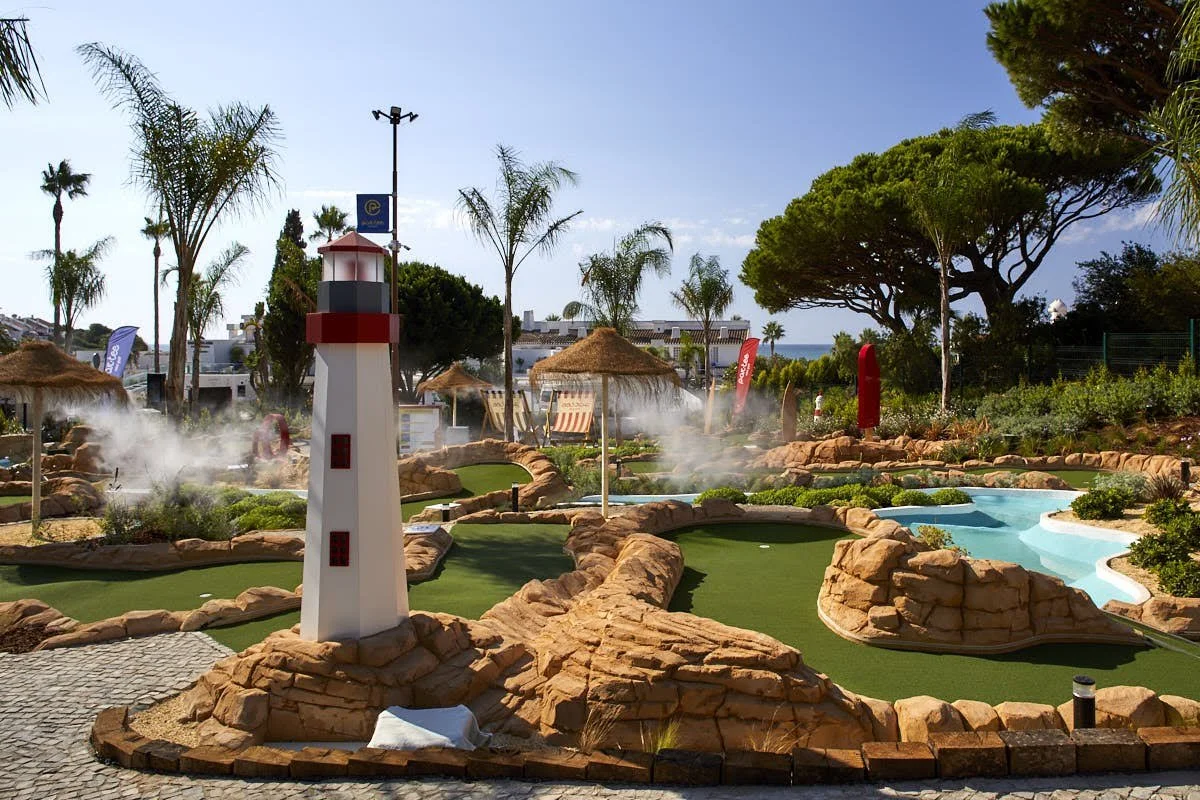 adventure golf courses constructed