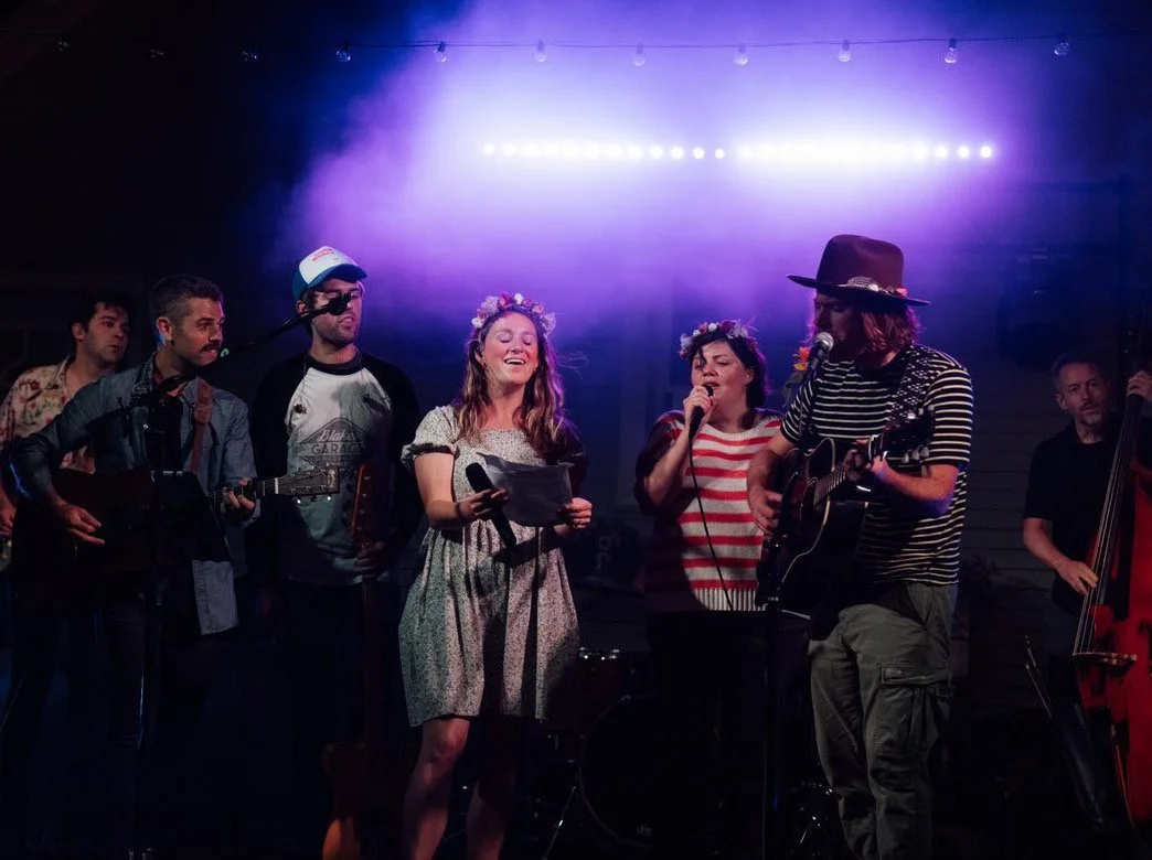 with The Wellpennies, August 2022