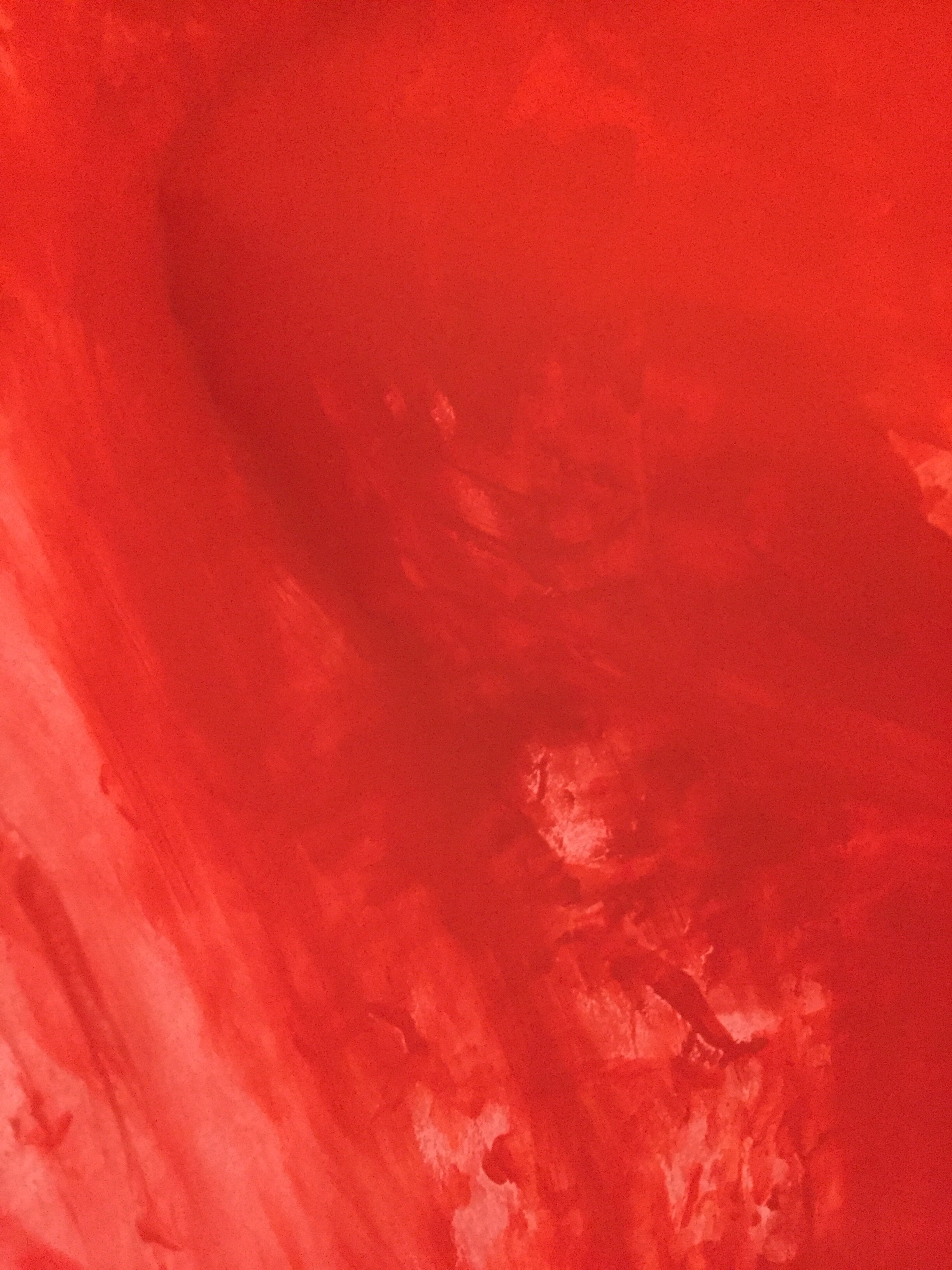 "Ear and Q Tip," 2020, Mixed Media Painting and Performance, 7.5 ft. Ear Suit Height.