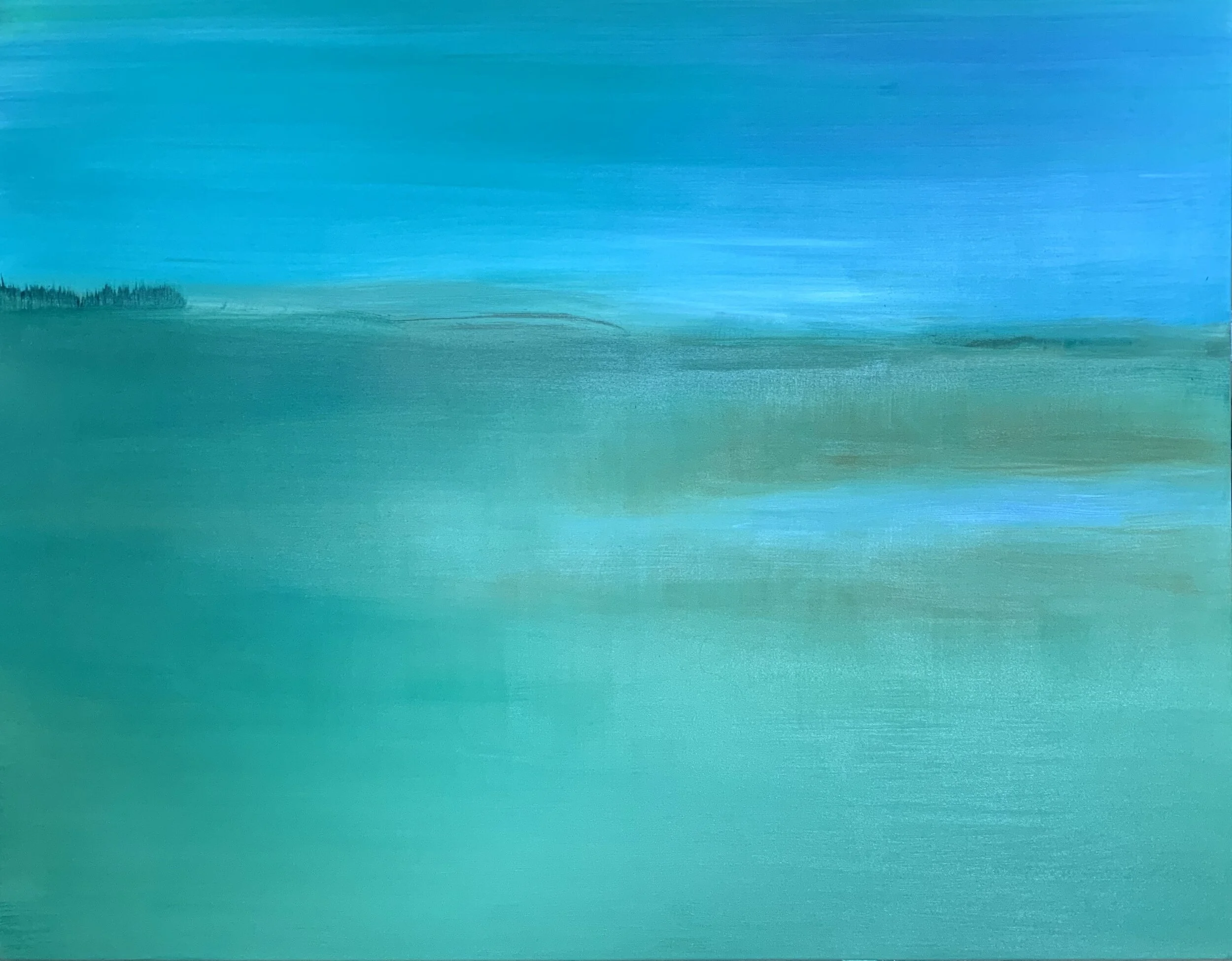 “Untitled,” 2020, acrylic, 62”x 48”