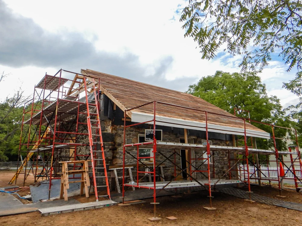 Warfield Farm, recently restored and owned by Black farmer James Warfield, courtesy of National Park Service.