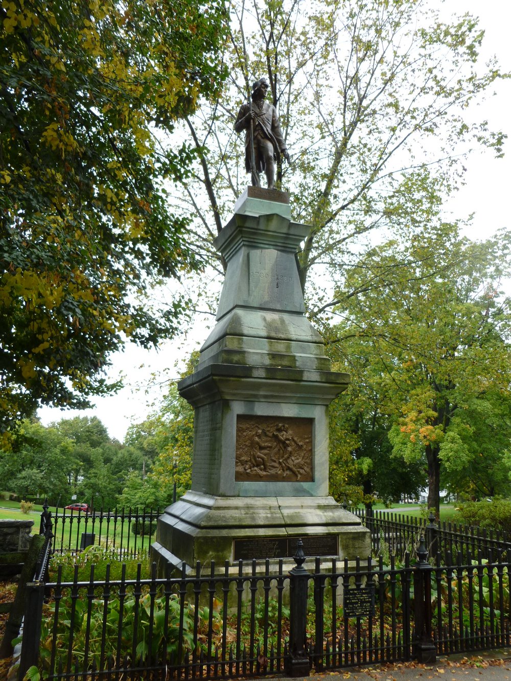 Captor’s Monument, Tarrytown NY. The cornerstone was laid in 1853.