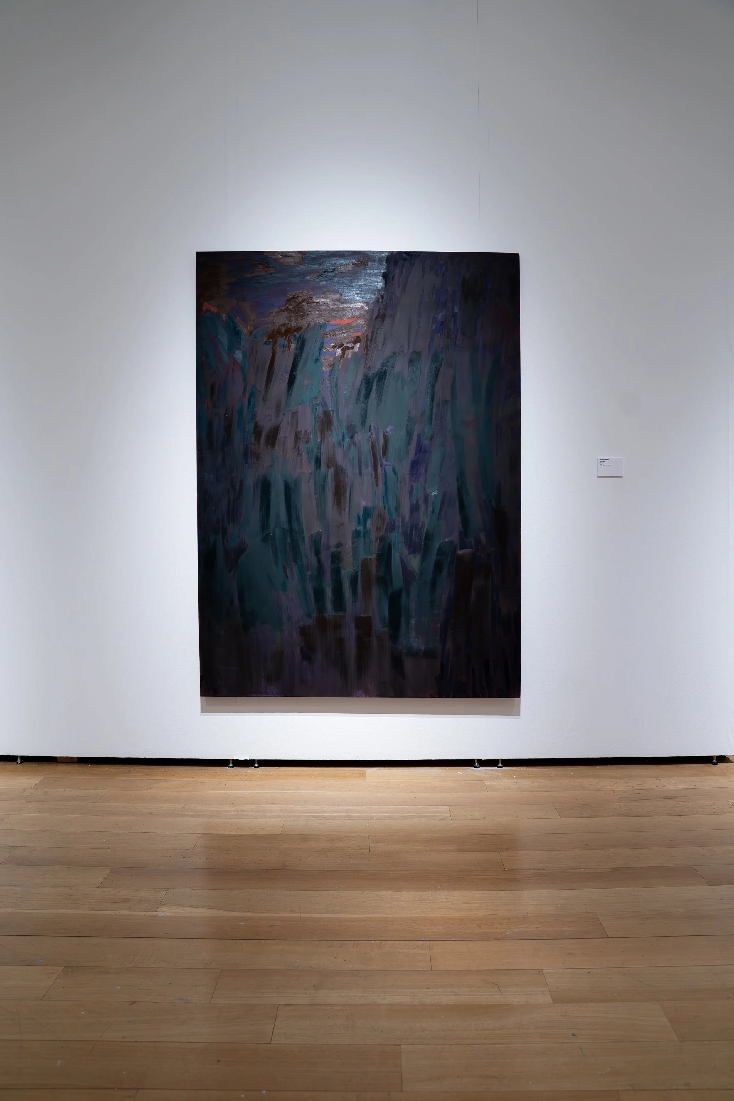 Nabeel Naveed,
(Rice) Field, 
2026
Oil on canvas.
68" x 96" 