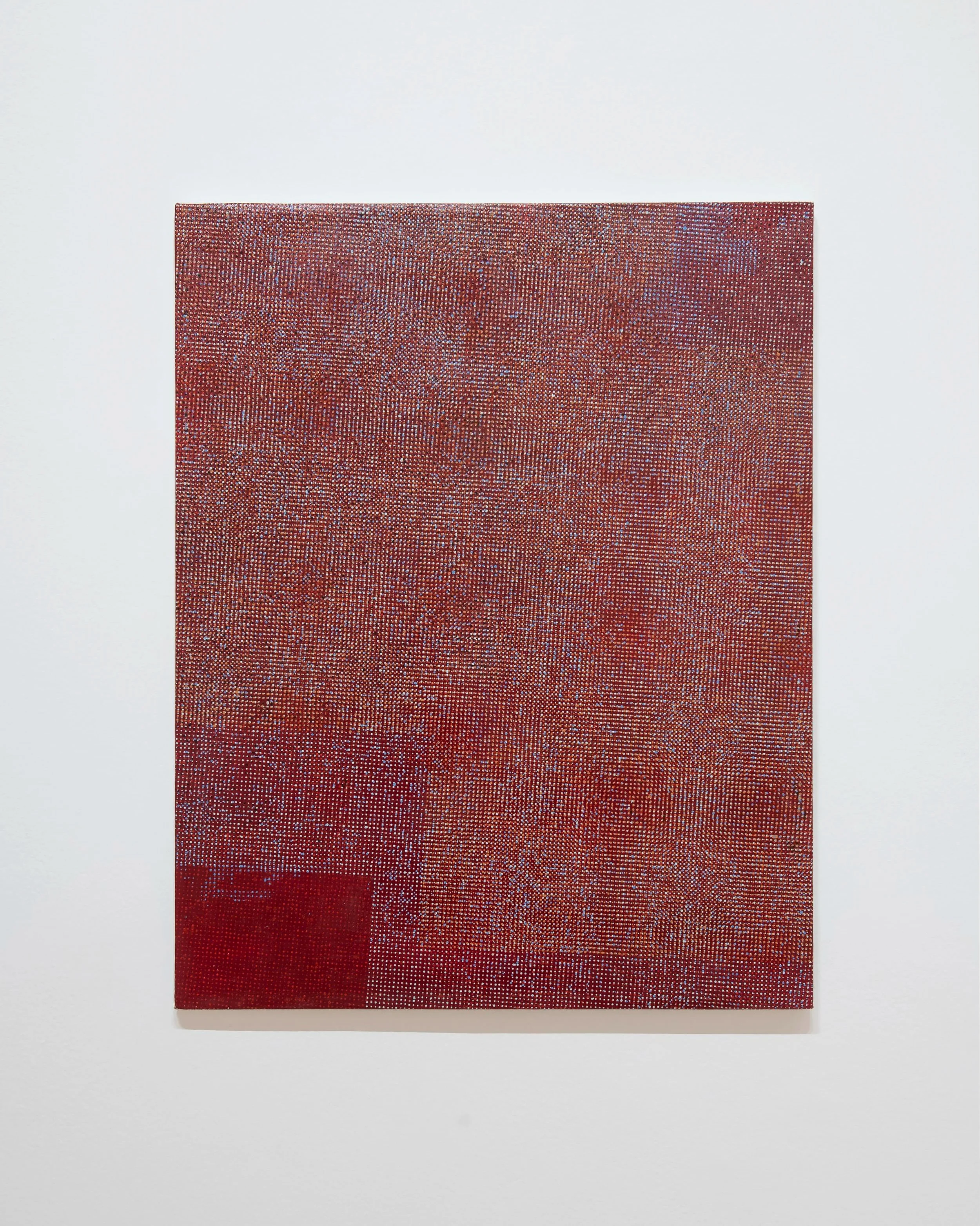 "Edge of Measure"
Acrylic on canvas mounted on wood. 30” x
24” x .5”
Photo credit: John Carlano