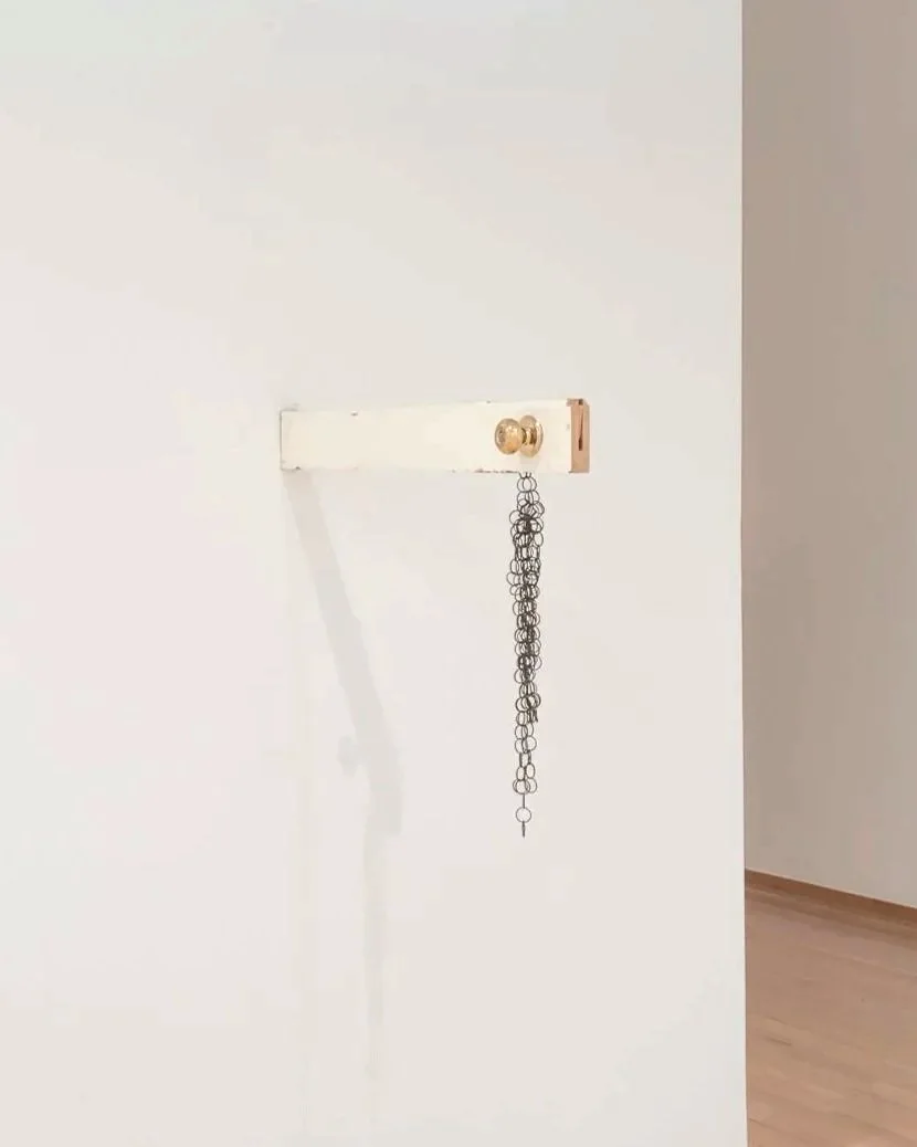 "Find Away,"

Salvaged door, Dimensions Variable, Photo Credit: John Carlano