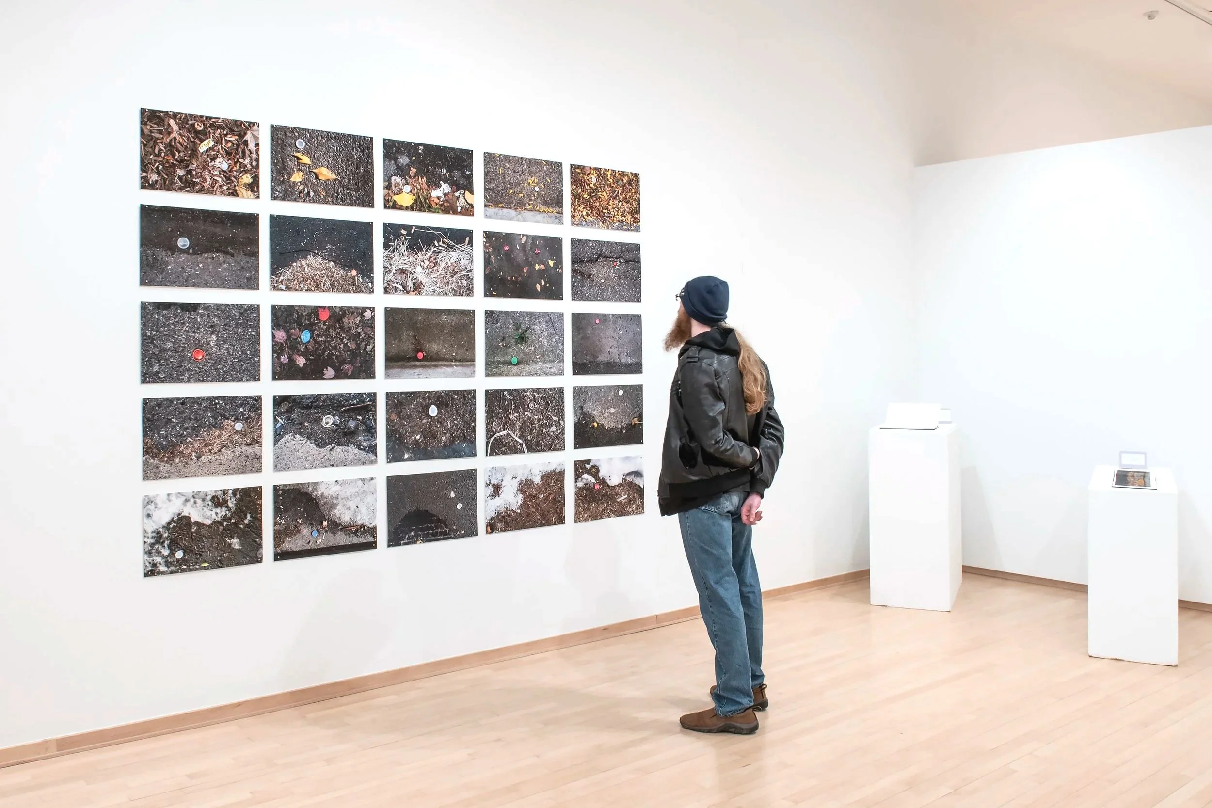 "Satellite,"

Archival Pigment Print on Fine Art Paper, 25 individual 13”x20” prints in a grid, total dimensions variable,

Photo Credit: John Carlano 