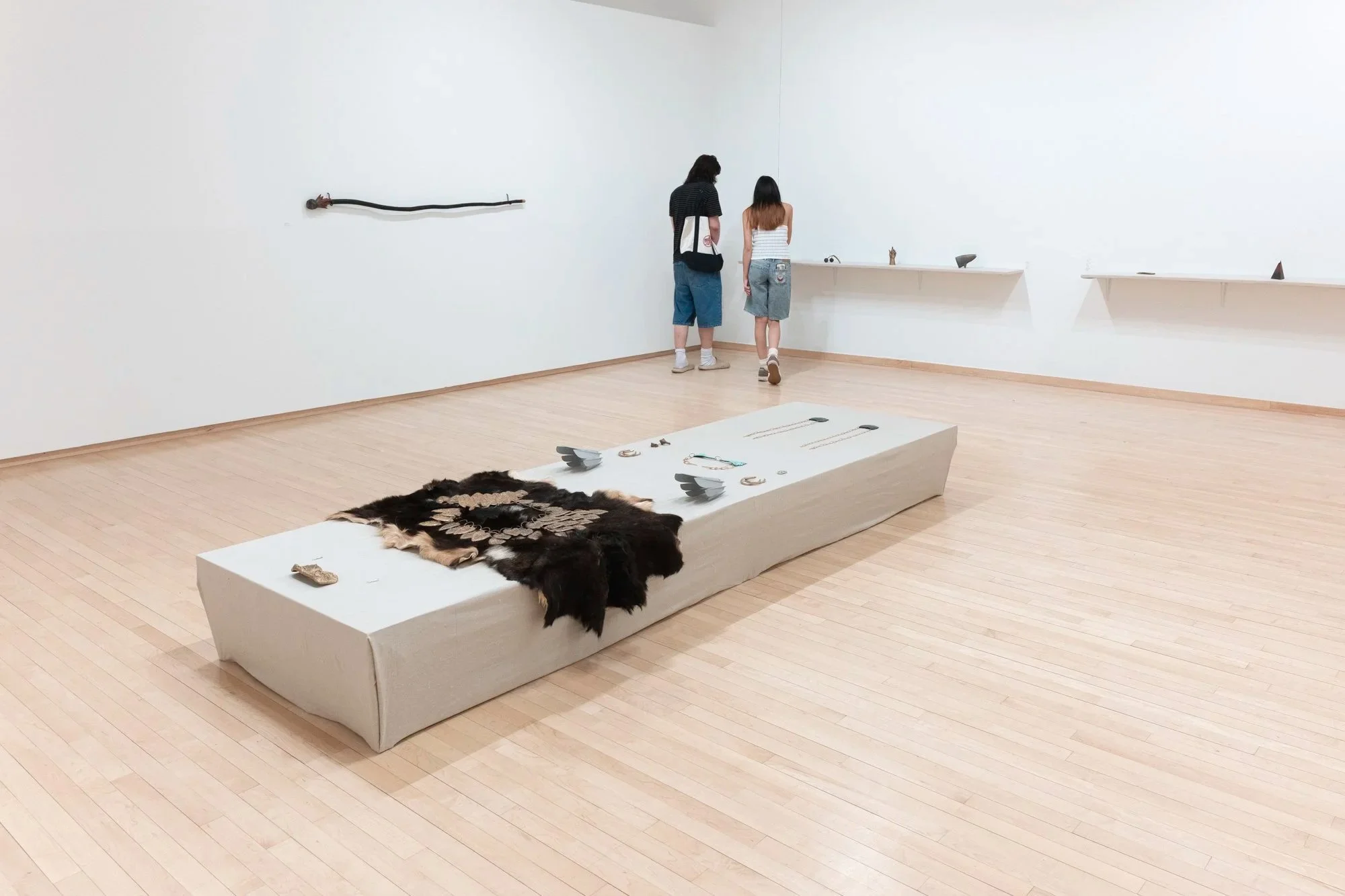 "LOST IN THE FUTURES UNKNOWN HISTORY," Installation View, Photo Credit: Sam Fritch