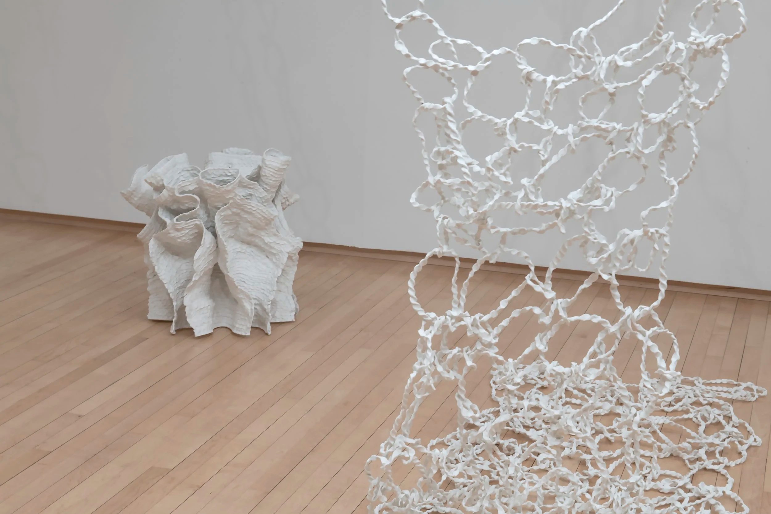 "Eutierria"
Installation view.
Porcelain. Dimensions: Variable.
Photo credit: John Carlano