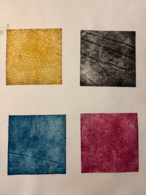(Untitled) Experiment (1), 2025, Etching, 11" x 20"