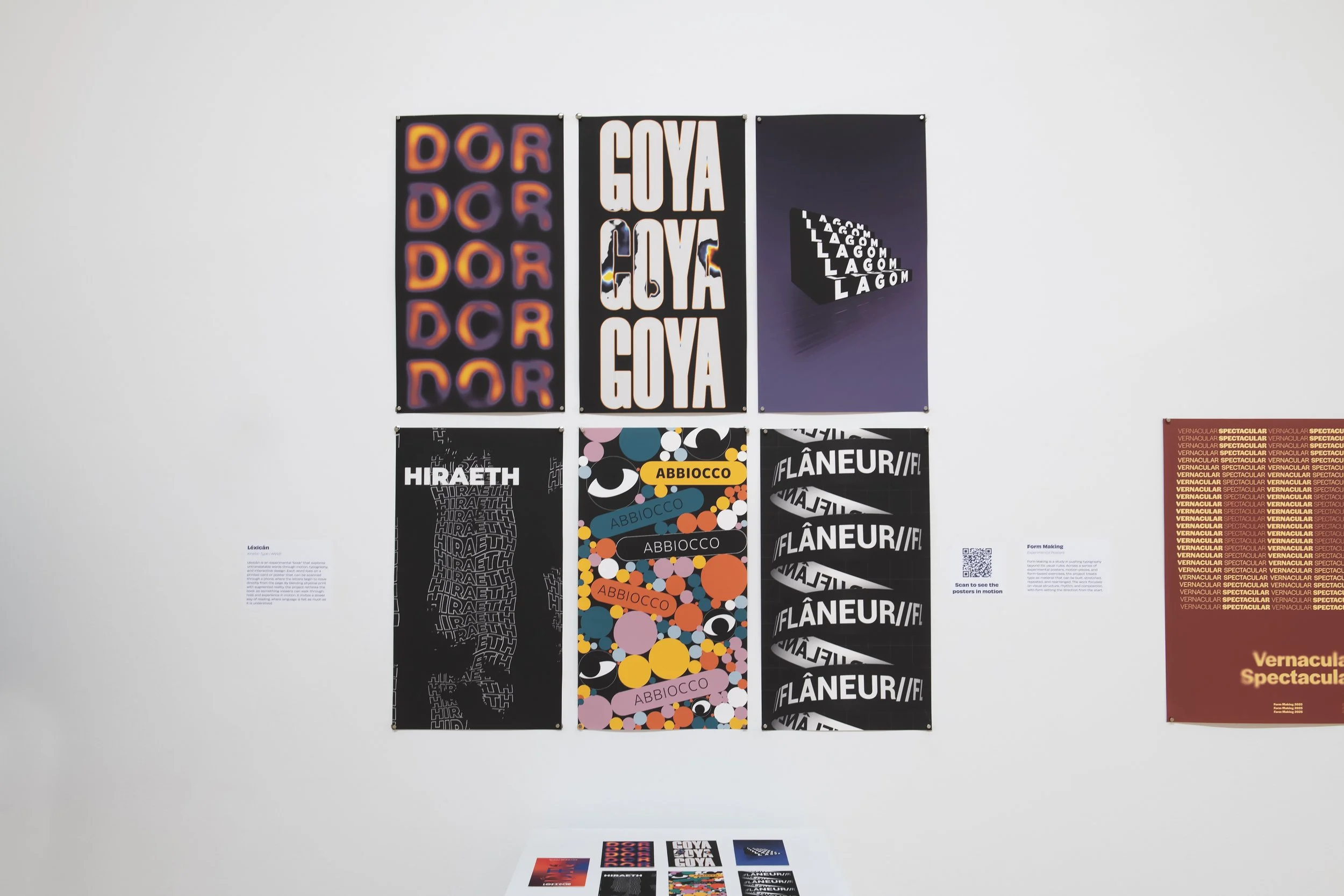 "Lexican: An AR Collection of Untranslatable Words" (detail) 
Inkjet prints on matte paper. 11” by 17”. 
Photo credit: John Carlano