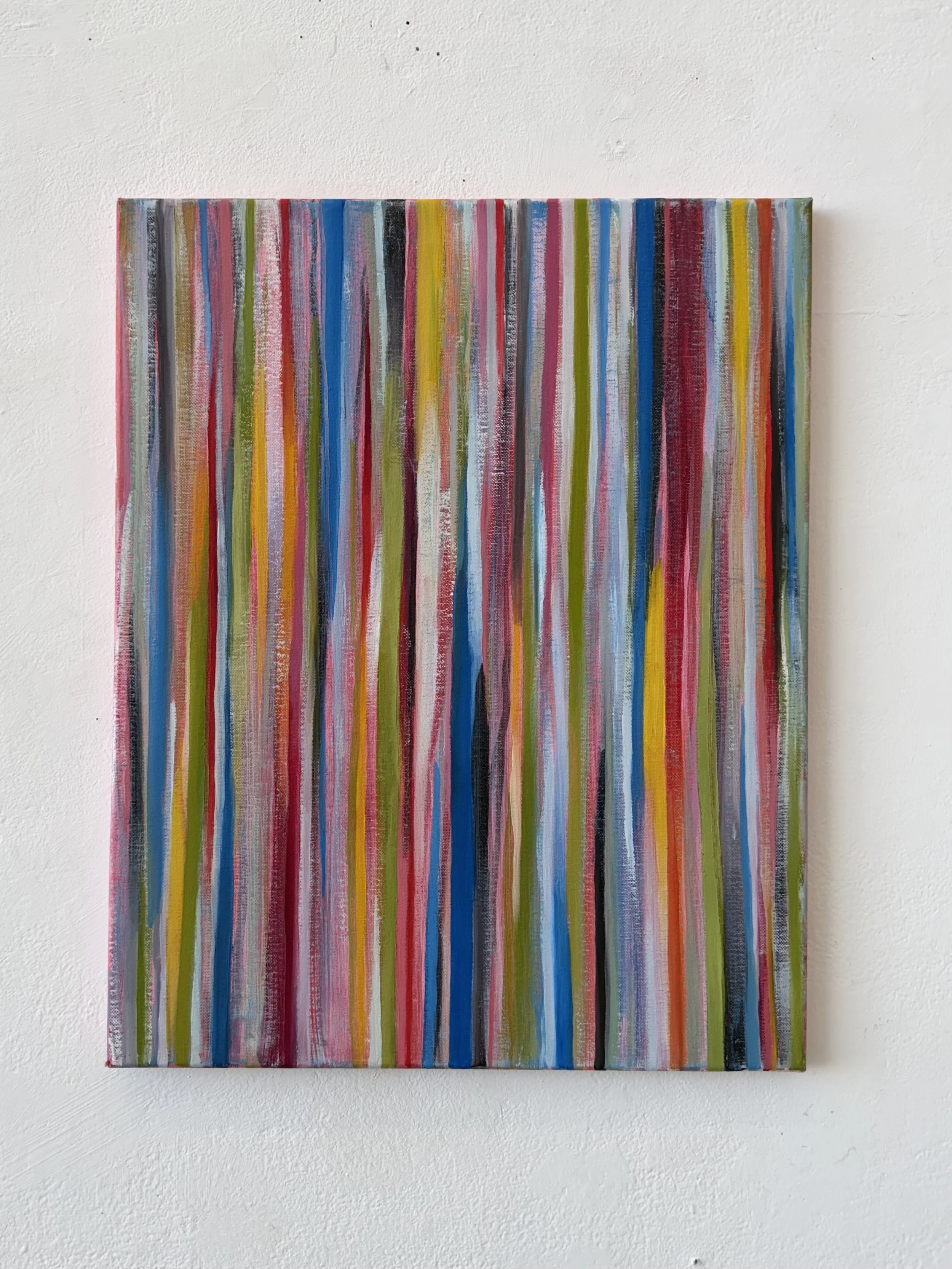     "Passive Palette" oil on canvas, 2026, 16" x 20"